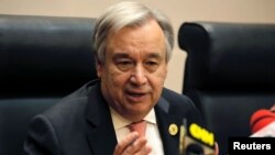 Sekjen PBB Antonio Guterres berjanji tidak akan mentolerir pelecehan seksual di tempat kerja. 