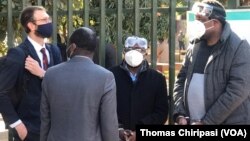 Zimbabwe Journalist Hopewell Chin'ono and Transform Zimbabwe Leader Jacob Ngarivhume