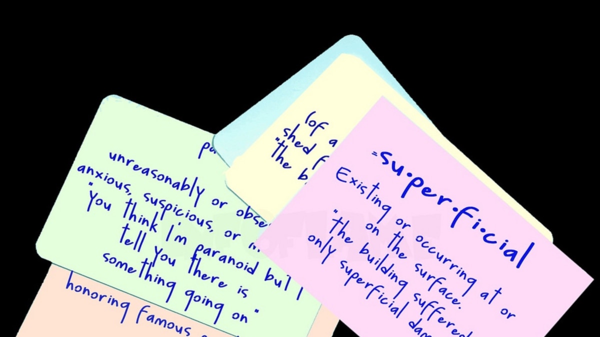 How to make flashcards for studying and its benefits