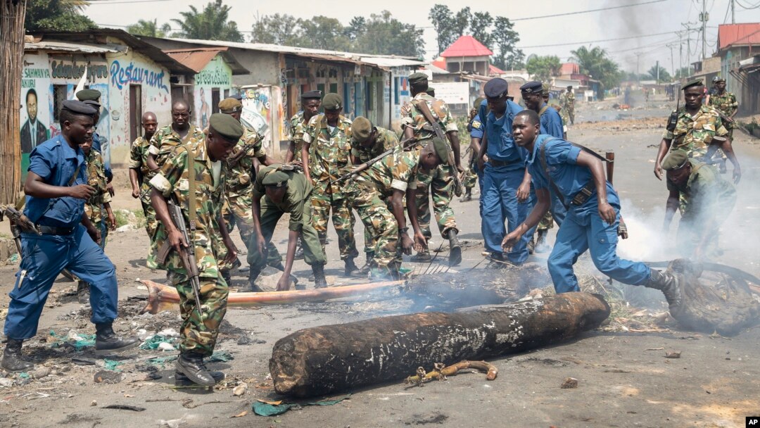 Militares do Burundi