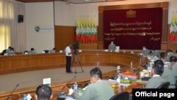 Union Election Commission ရွေးကောက်ပွဲ ကော်မရှင် ရဲ့ လုပ်ငန်း ညိုနှိုင်း အစည်းအဝေး