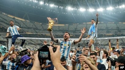 Camisa Seleção da Argentina I Home Patch Tricampeã Copa do Mundo 20