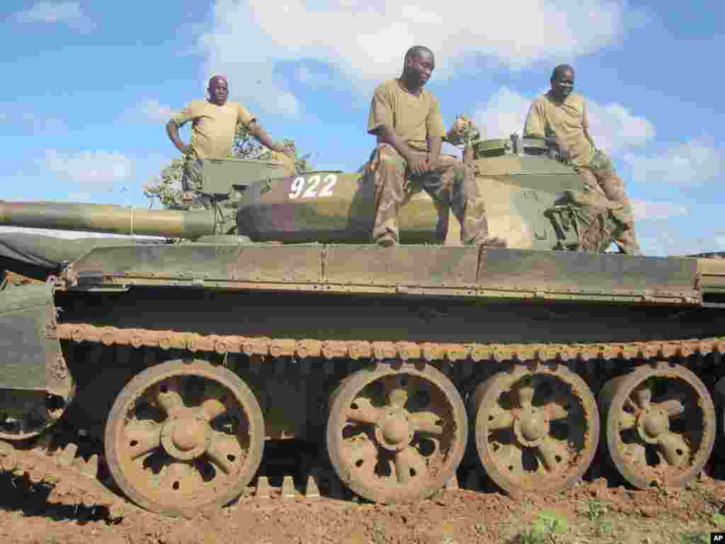 Taangi ay leeyihiin ciidamada AMISOM