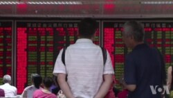 中国股市周二再度崩盘