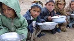 Sejumlah anak Afghanistan mengantre untuk mendapatkan makanan. (Foto: WFP)