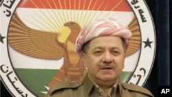 Serokê Herêma Kurdistana Îraqê Mesûd Barzanî.