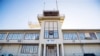 FILE - In this photo reviewed by U.S. military officials, the Office of Military Commissions building used for Periodic Review Board hearings stands, on April 18, 2019, in Guantanamo Bay Naval Base, Cuba. 