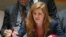 Ambasaderi Samantha Power w'Amerika muri ONU