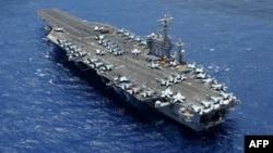 Nosač aviona USS Dwight D. Eisenhower. (Foto: AFP/ Sekretarijat za odbranu SAD-a)