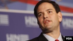 El senador Marco Rubio aboga porque Washington ejerza mayor presión sobre el régimen de Bashar al Assad.