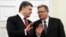 Петр Порошенко и Бронислав Коморовский. Варшава, Польша. 17 декабря 2014 г.