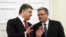 Петро Порошенко та президент Польщі Броніслав Коморовський, Варшава, 17 грудня 2014 р. 