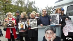 Anna Politkovskaya Rally in Moscow Oct 7, 2012