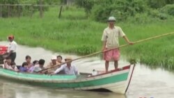 စပါးခင်း ရေမြုပ်ပျက်ဆီးမှု အခြေအနေ