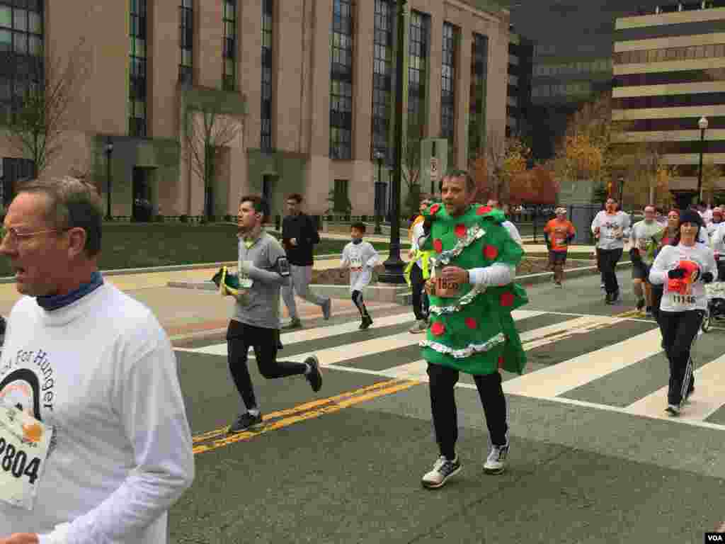 Parada do Thanksgiving na cidade de Washington DC. O evento anual é dedicado à luta contra a fome. Nov., 24, 2016