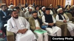 Konferensi Tahunan NU-Afghanistan di Kabul, 11 Agustus 2018, dihadiri ulama dari beragam kelompok dan faksi, serta beberapa wakil dari Nadhlatul Ulama. (Courtesy: KBRI Kabul, Afghanistan)