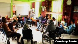 Sigab Indonesia menyelenggarakan pelatihan bagi difabel. (Foto:Sigab/dok)