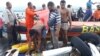  Tim SAR gabungan menemukan puing pesawat dan jenazah pilot di Danau Sentani, Jayapura, setelah hilang kontak, Selasa, 12 Mei 2020. 