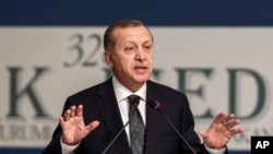 레제프 타이이프 에르도안 터키 대통령. (자료사진)