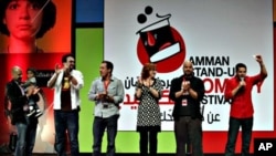 Comedians at the Amman comedy festival are helping to bridge the cultural gaps between American and Middle Eastern societies