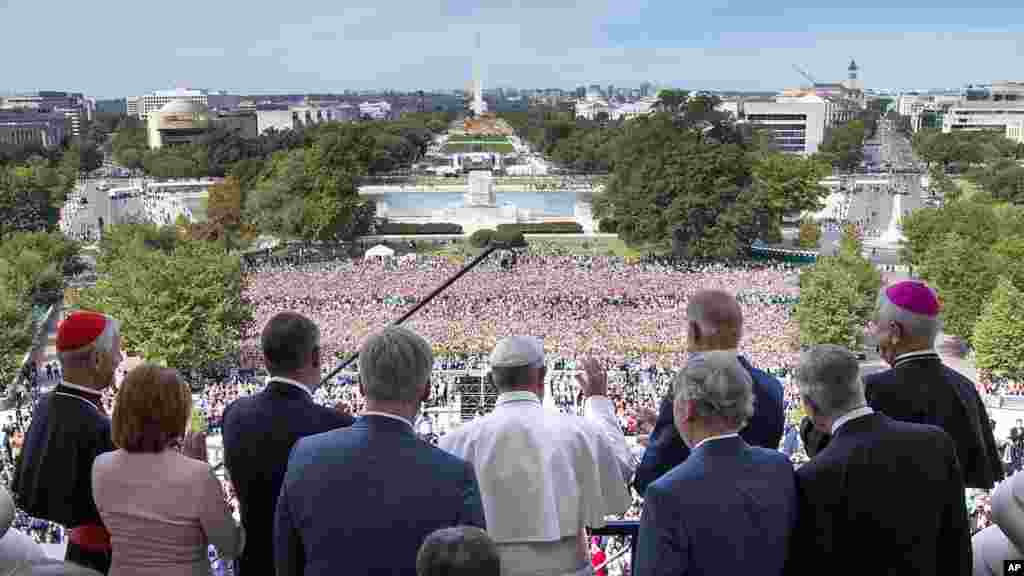 Pope Fransic address in Congress.