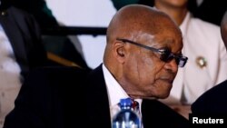L'ancien président Jacob Zuma, 16 juin 2017. 