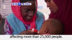 VOA60 Africa - Somalia: Extreme drought exacerbates an outbreak of cholera and diarrhea