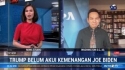 Laporan Langsung VOA untuk Metro TV: Trump Belum Akui Kemenangan Joe Biden