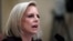 FILE - Homeland Security Secretary Kirstjen Nielsen testifies on Capitol Hill in Washington, March 6, 2019, before the House Homeland Security Committee.