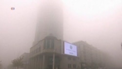 Thick Smog Blankets Chinese City for Third Day