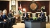 دیدار آنتونی بلینکن وزیر امور خارجه آمریکا با عبدالله دوم پادشاه اردن، در امان – ۳۰ آوریل ۲۰۲۴ 