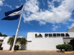 La Prensa headquarters in Managua, Nicaragua, Feb. 7, 2020.