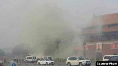 中国：恐怖分子事先策划天安门“恐怖袭击”