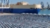 Cars for export are seen at a port in Yantai, China's eastern province of Shandong, on Feb. 20, 2025. 