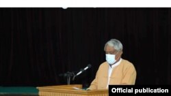 စစ်ကိုင်းတိုင်းဝန်ကြီးချုပ် ‌‌‌‌‌‌ဒေါက်တာမြင့်နိုင်နဲ့ ဗွီအိုအေ မေးမြန်းချက်