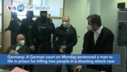 VOA60 Addunyaa - German Court Hands Life Sentence to Extremist Over Synagogue Attack