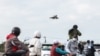 A Taiwanese Air Force Mirage 2000 fighter jet prepares to land at an Air Force base in Hsinchu on Dec. 10, 2024. 