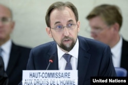 FILE: UN Human Rights Commissioner Zeid Ra’ad Al Hussein. Photo: UN/Jean-Marc Ferré.