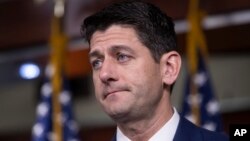 Chủ tịch Hạ viện Paul Ryan (ảnh chụp ngày 17/7/2018.