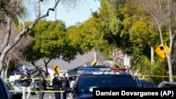 Police at House Party Shooting California