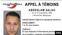 Salah Abdeslam pria kelahiran Belgia berusia 26 tahun, dinyatakan sebagai tersangka ke-8 dalam serangan di Paris yang kini masih buron (foto: dok).