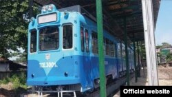 ရန်ကုန်မှာ ပြေးဆွဲမည့် လျှပ်စစ်ရထား
(ဓါတ်ပုံ- MOI၊ ဇန်နဝါရီလ ၅ရက် ၂၀၁၆)