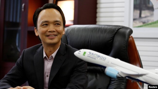 Chủ tịch FLC Trịnh Văn Quyết cũng sở hữu hãng hàng không Bamboo Airways