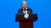 FILE - U.N. Secretary General Antonio Guterres delivers his speech at the opening ceremony of the second Belt and Road Forum for International Cooperation (BRF) in Beijing, April 26, 2019. 