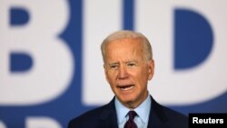 "No dejaré que este hombre sea reelegido presidente de Estados Unidos de América", dijo Joe Biden esta semana en Iowa, en referencia al actual presidente Donald Trump.