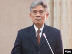 台湾外交部次长柯森耀(美国之音张永泰 拍摄)