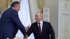 Susret predsjednika bh. entiteta Republika Srpska Milorada Dodika i ruskog predsjednika Vladimira Putina