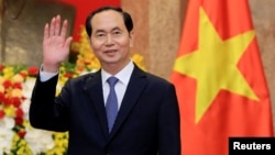 Chủ tịch Trần Đại Quang trong một sự kiện hồi đầu năm nay.
