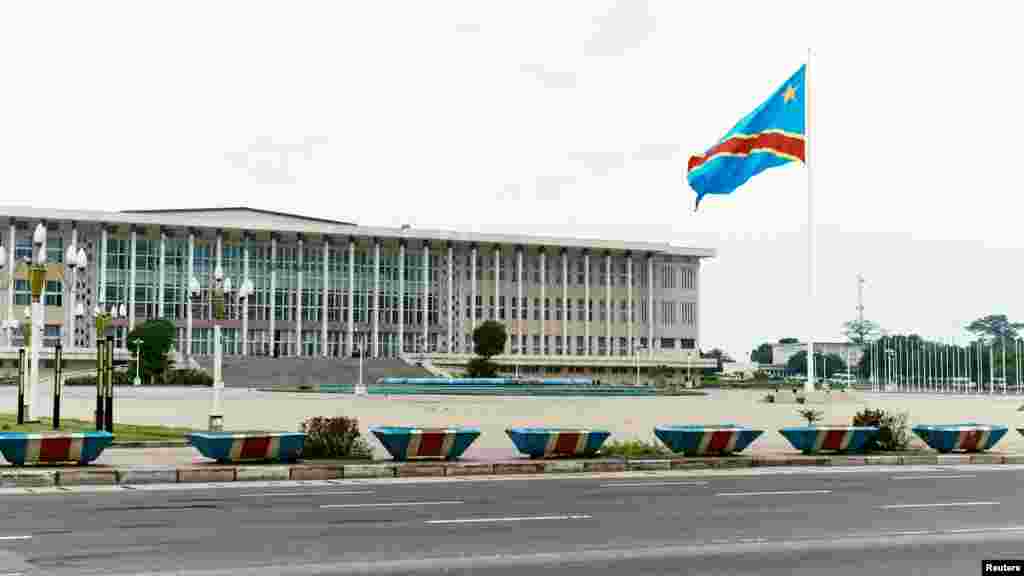 Le palais du peuple à Kinshasa, le 19 septembre 2016.