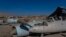 Old airplanes from the Soviet era that were stationed in the Mazzeh air base were also destroyed by Israeli air strikes, in Damascus, on Dec. 19, 2024. (Yan Boechat/VOA)